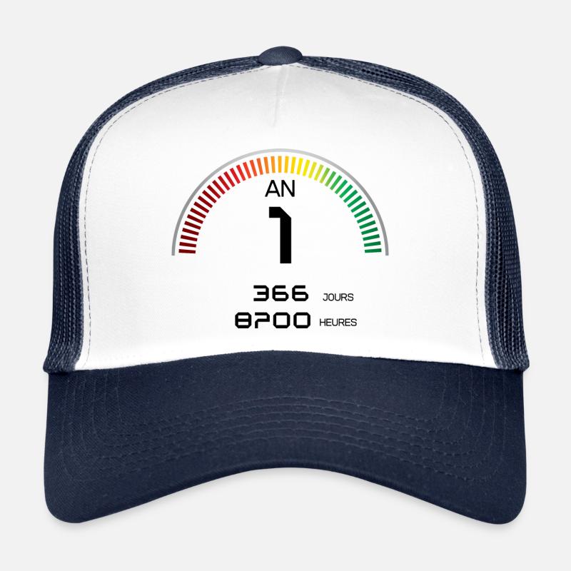 Anniversaire 1 an Compteur Casquette trucker 