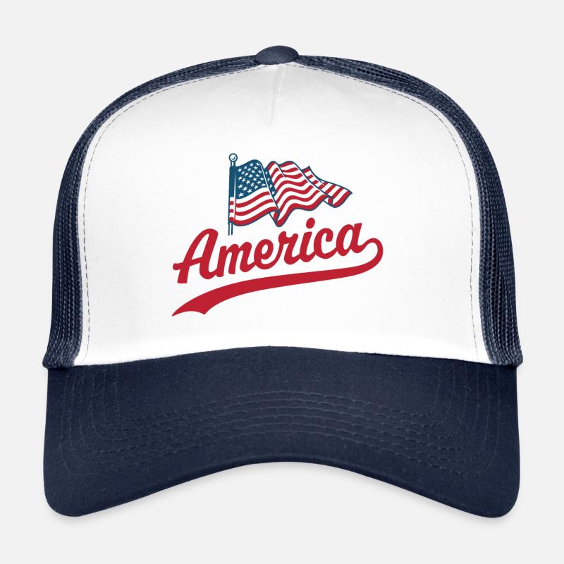 Amerika Flagge Trucker Cap