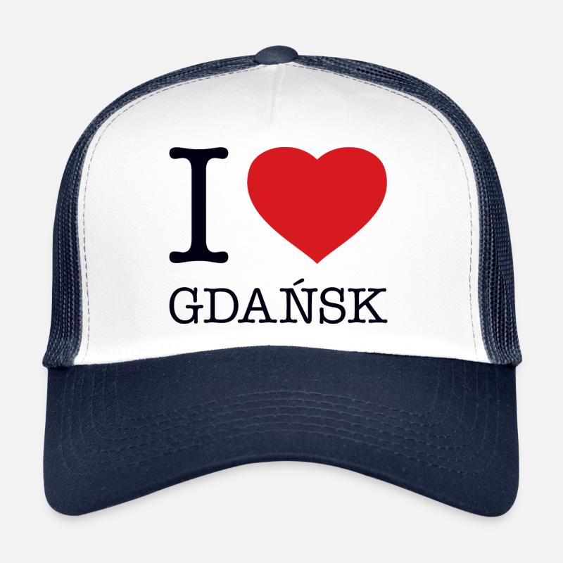 I LOVE GDANSK Trucker Cap