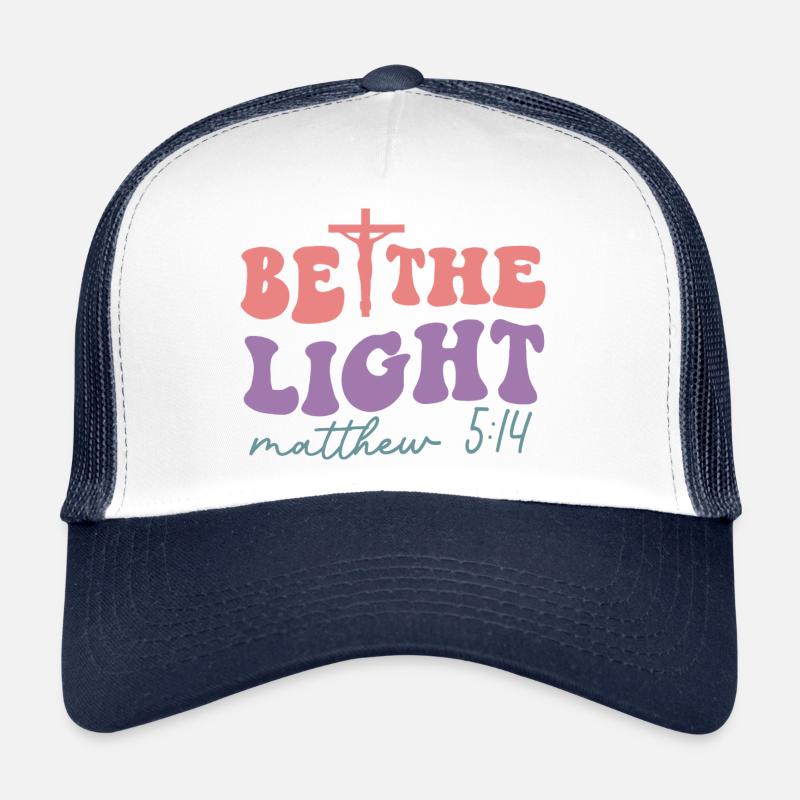 Soyez la lumière Casquette trucker 