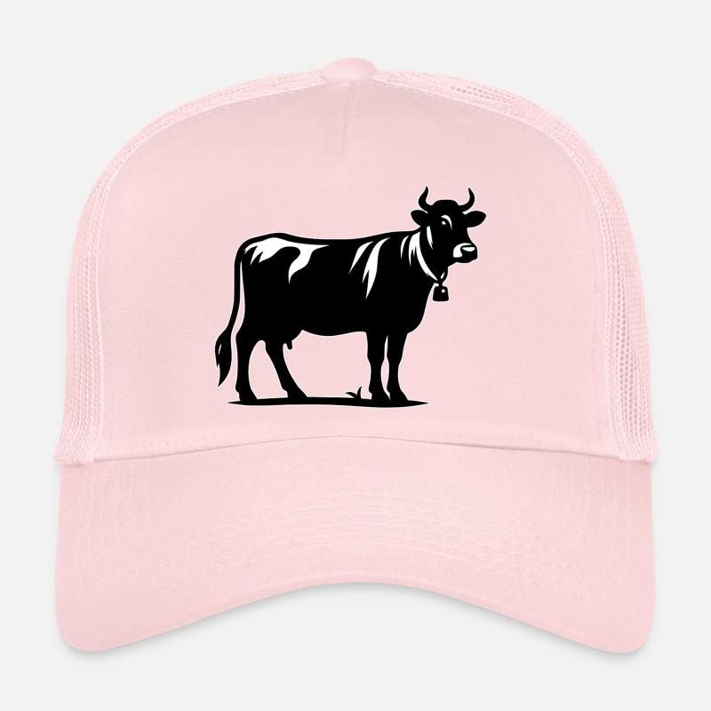 Kuh Umriss Trucker Cap