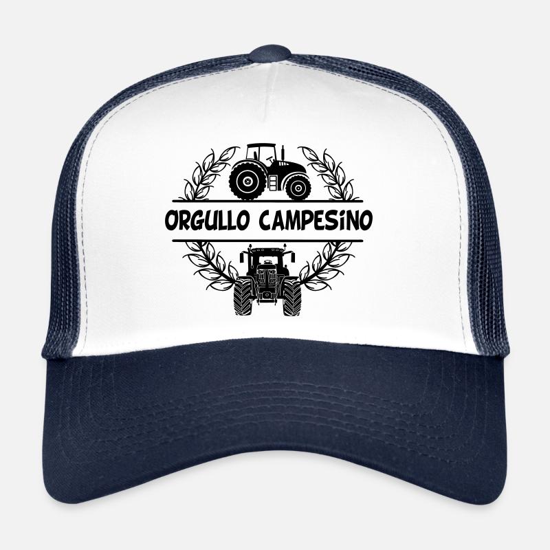 Proud farmer – Spanish text Orgullo campesino Trucker Cap