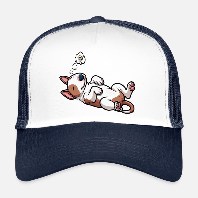 Miniatur Bullterrier Bully Bullterrierbesitzer Trucker Cap