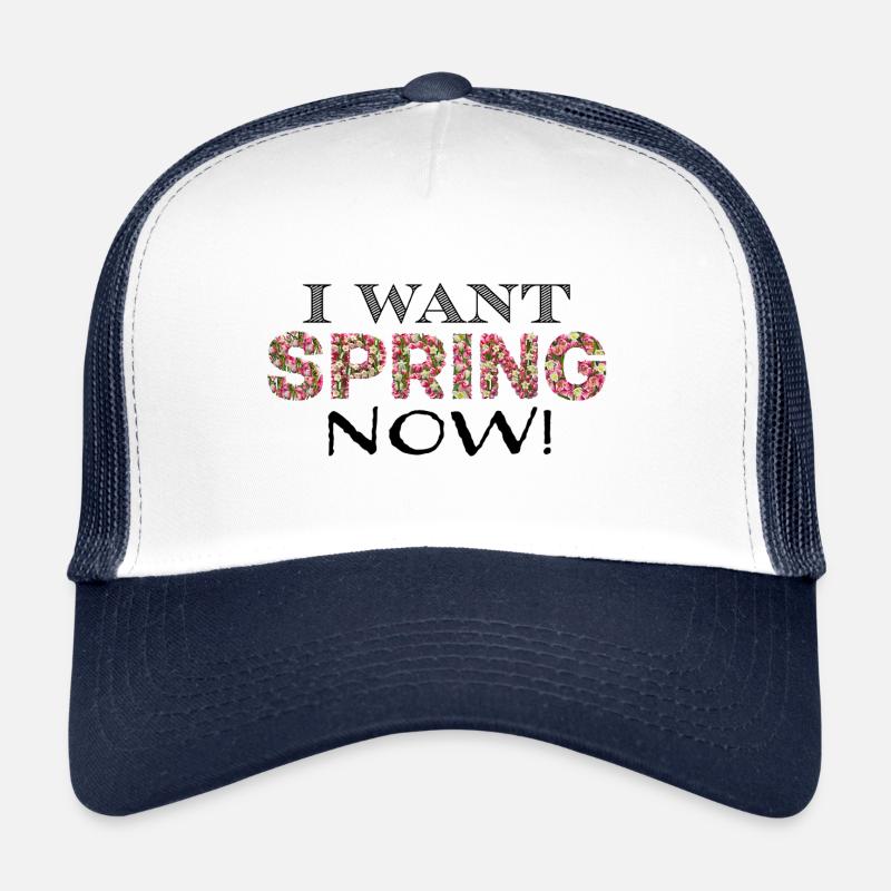 Printemps maintenant SW Casquette trucker 