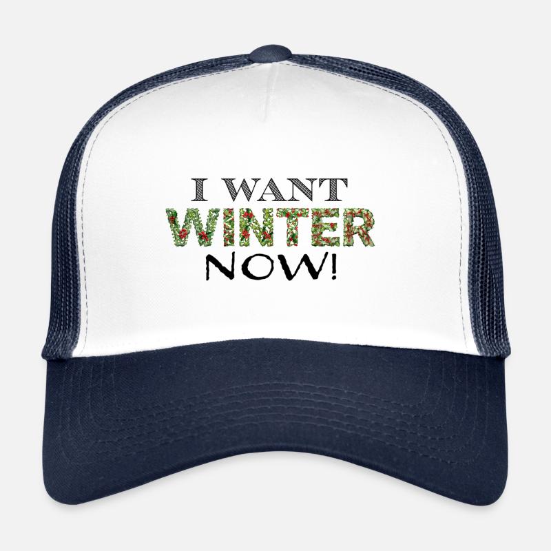 L’hiver maintenant SW Casquette trucker 