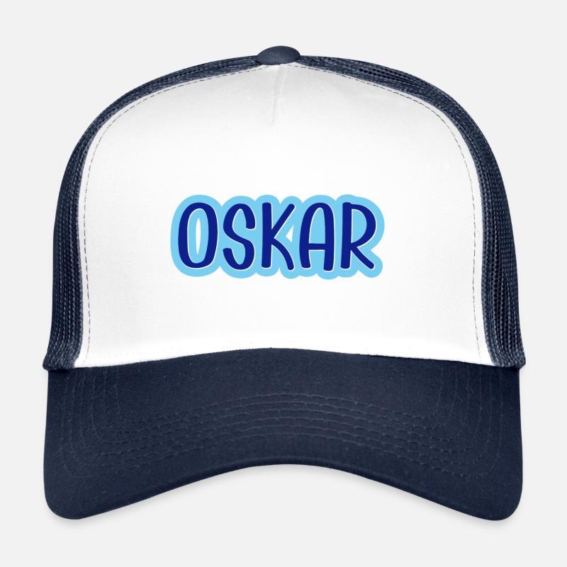 Nom du garçon Oskar Nom du garçon Oskar Casquette trucker 