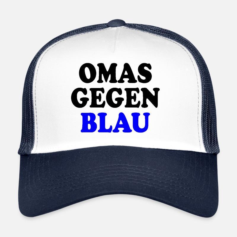 Omas gegen blau Trucker Cap