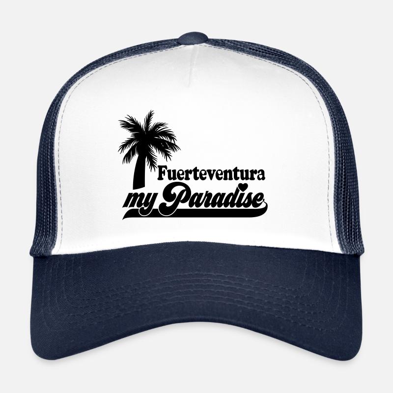 | changeable de couleur Fuerteventura mon paradis Casquette trucker