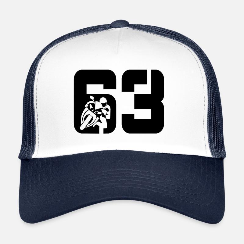 63 Motards motards Casquette trucker 