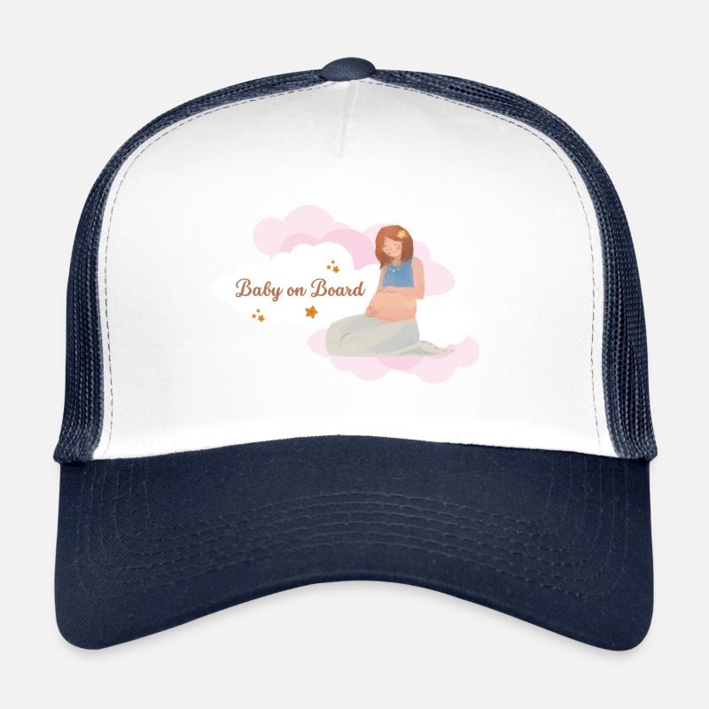 Gift for expectant mother 💗 Baby on Board 💗 Trucker Cap