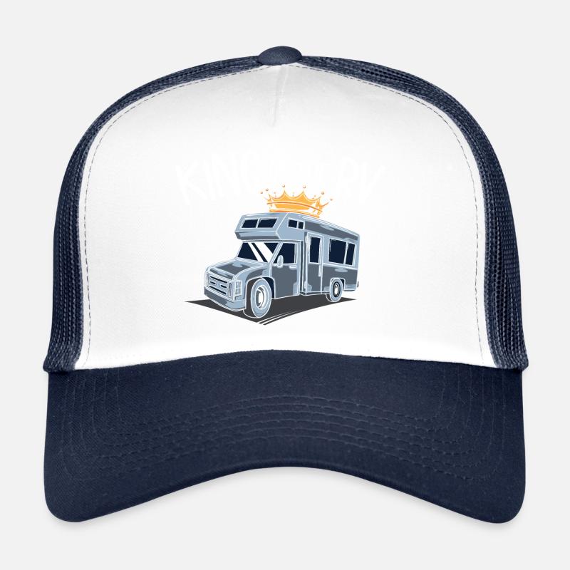 Roi du RV - Roi du Camper Casquette trucker 