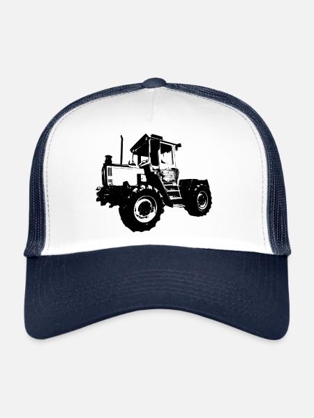 mb trac - Trucker Cap - white/navy
