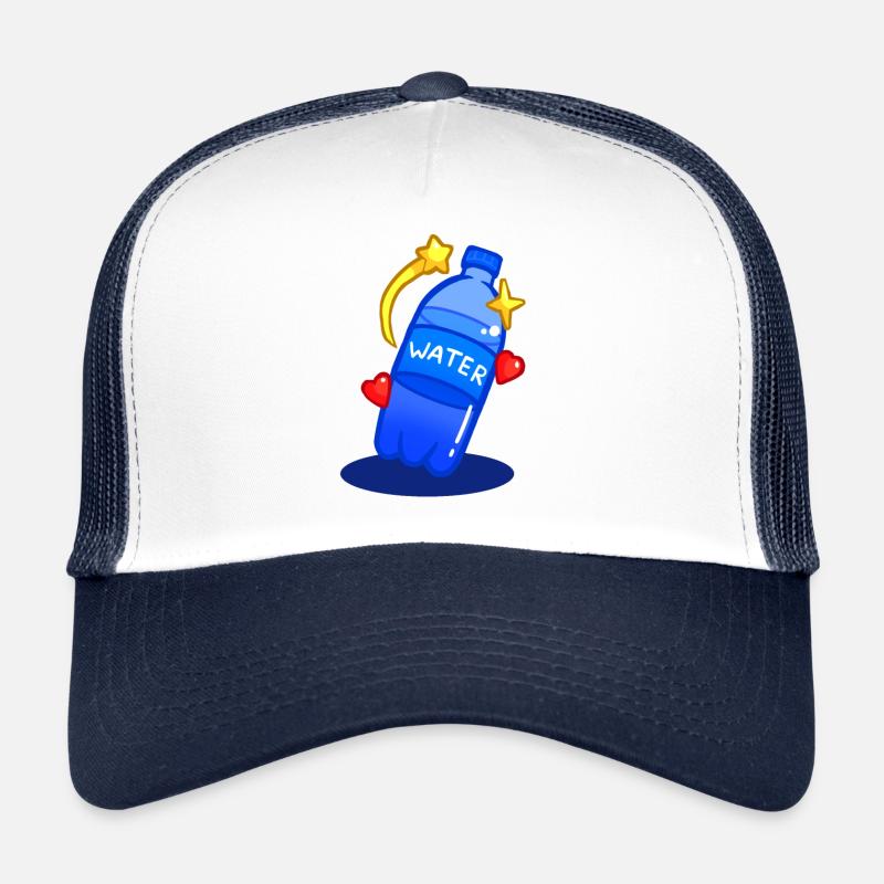 Water Bottle Trucker Cap