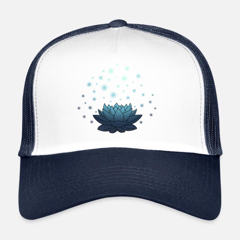 Lotuszauber (Blau) Trucker Cap