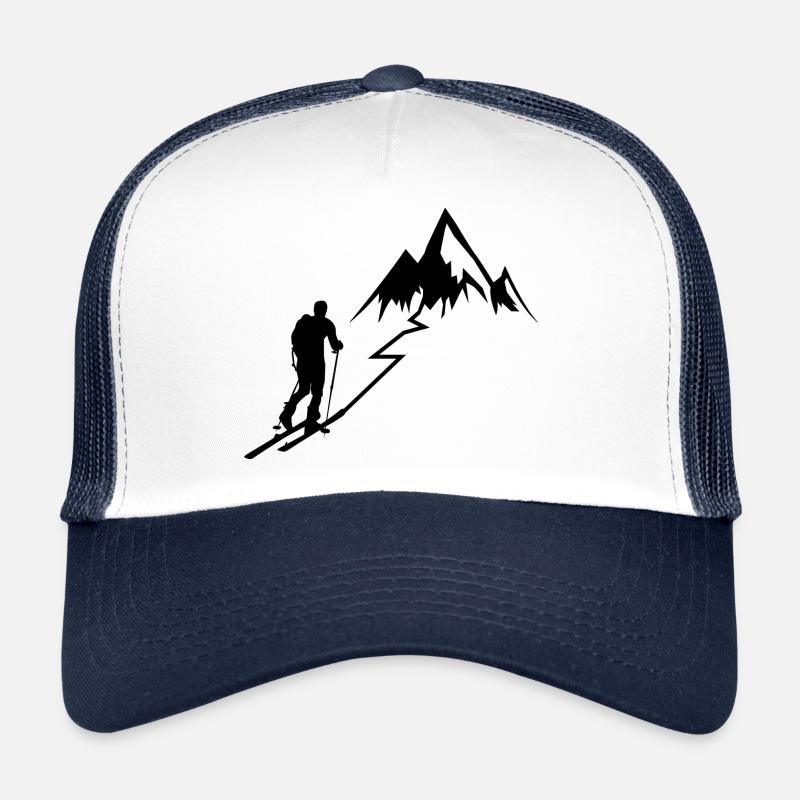 Touring ski gift ski tour gift idea mountain Trucker Cap