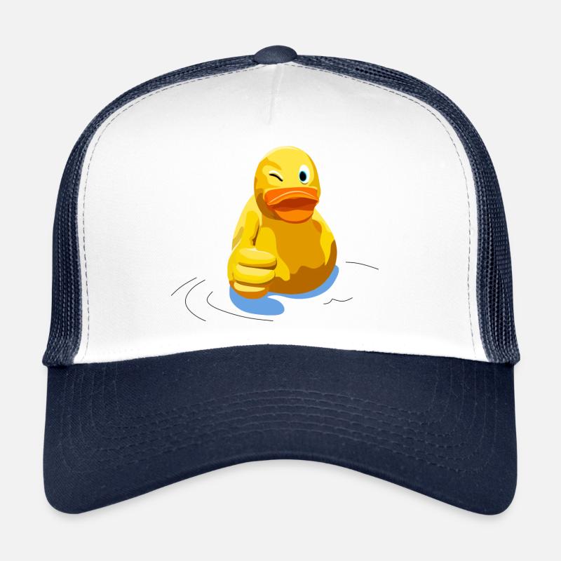 Ente - Duck - Wink Face mit Daumen Hoch Trucker Cap