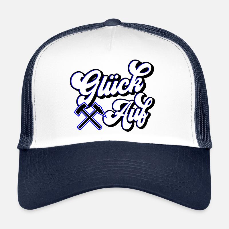 Glück auf Hammer und Schägel | Farben änderbar Trucker Cap