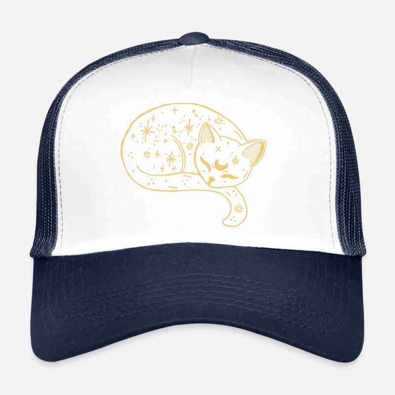 Sternenkatze im Schlaf Trucker Cap