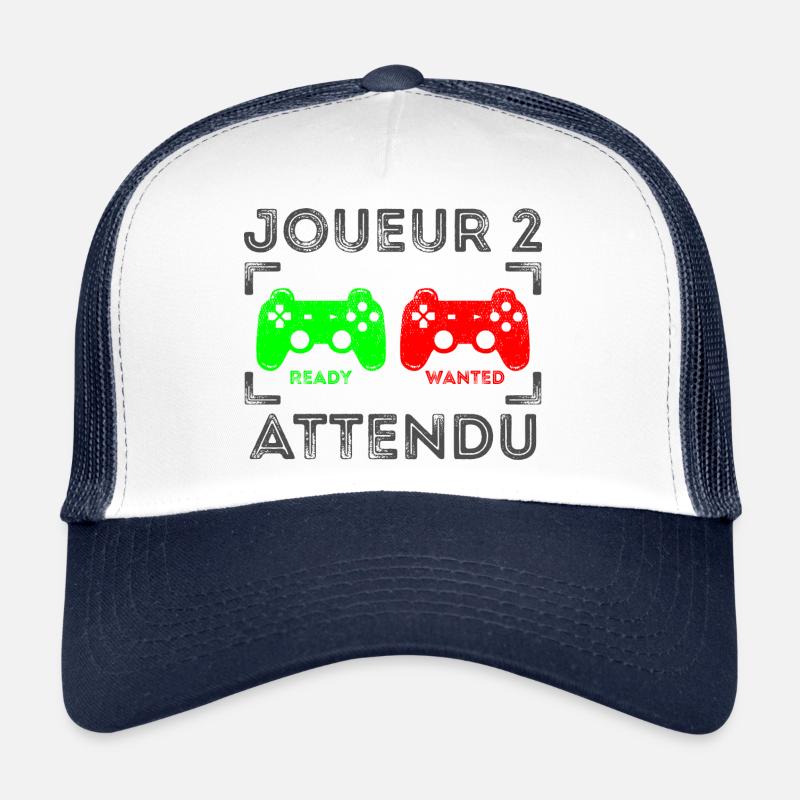 joeur 2 attendu - jeux video et gaming Casquette trucker 
