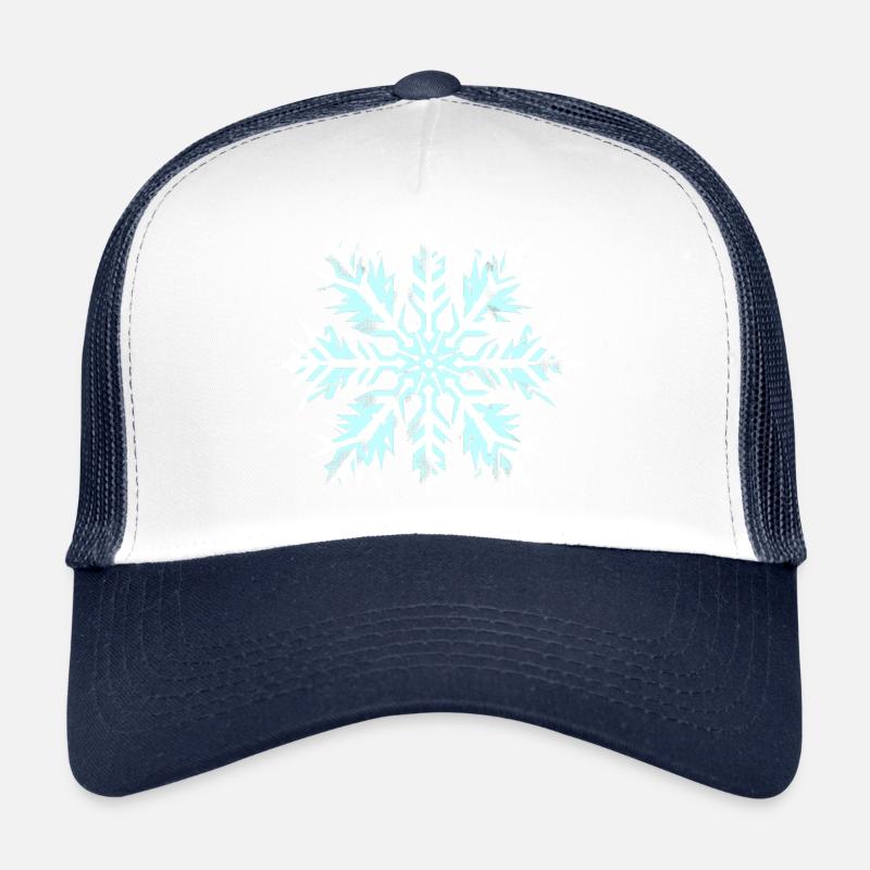 Schneeflöckchen Weißröckchen Weihnachten - Trucker Cap - Weiß/Navy