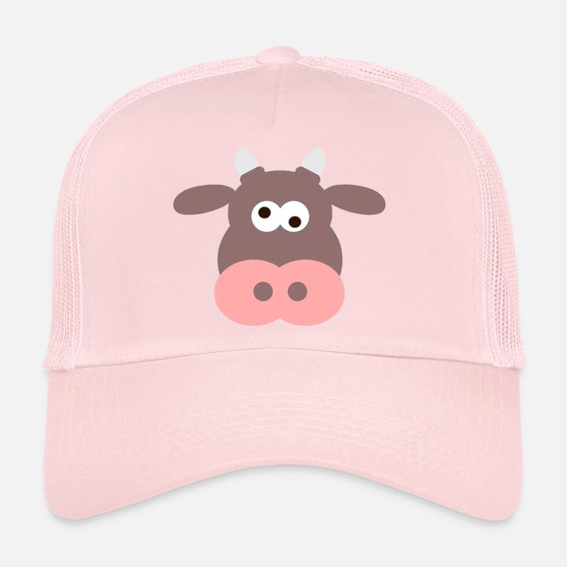 Tête de Vache marrante Casquette trucker 