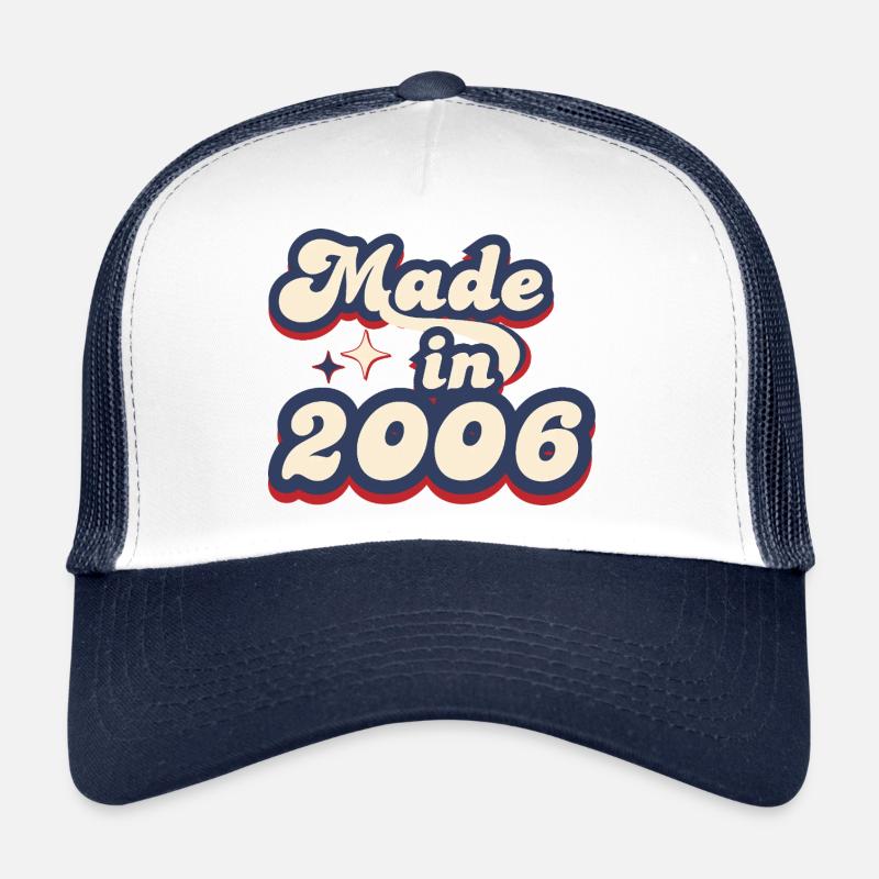 Made in 2006 retro Casquette trucker 