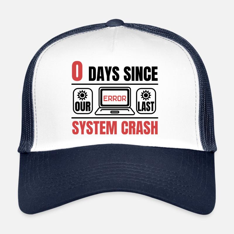 Techie 0 Days Since I Blamed The Wi-fi Trucker Cap