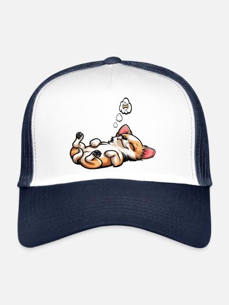 Chihuahua Chihuahua Propriétaire Chihuahuafan Chi Chis - Casquette trucker  - blanc/marine - Devant