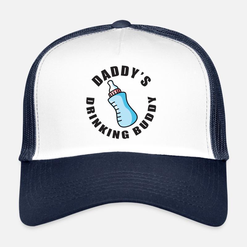 Daddy's drinking buddy Trucker Cap