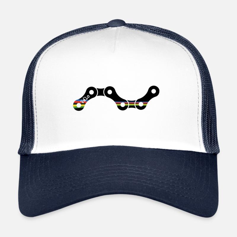 Championnat du monde de vélo noir Casquette trucker 