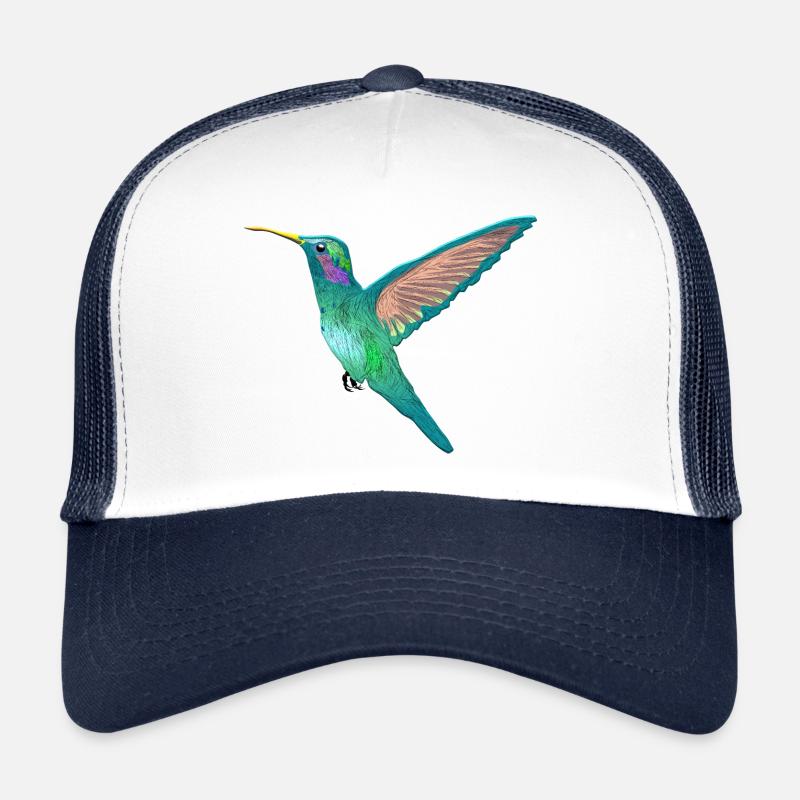Kolibri Kleinster Vogel der Welt Bienenelfe Nektar Trucker Cap