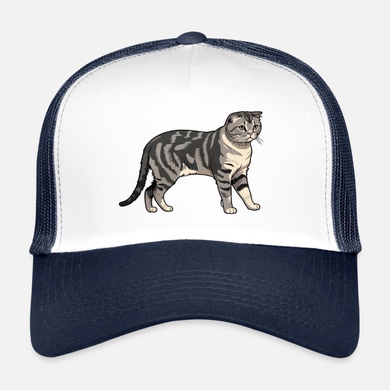 Pliage écossais - Cat Pet Design Casquette trucker 