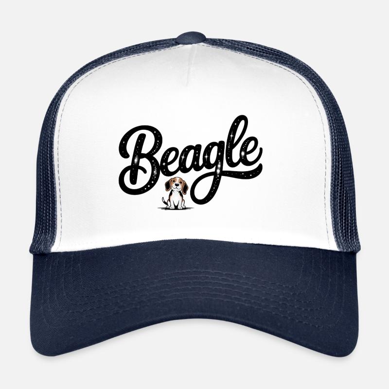 Beagle - Conception de chien de compagnie Casquette trucker 