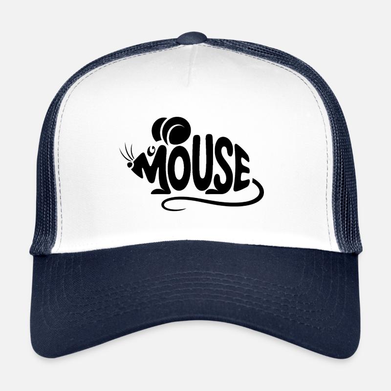 Souris - Logo d’oiseau cool Casquette trucker 