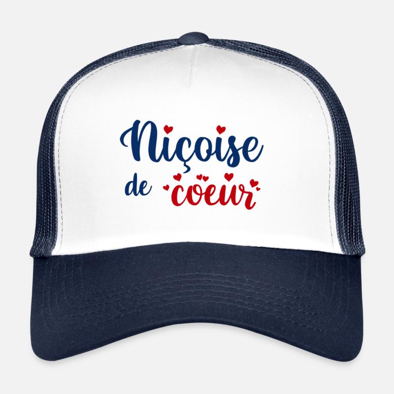 Niçoise de coeur Casquette trucker 
