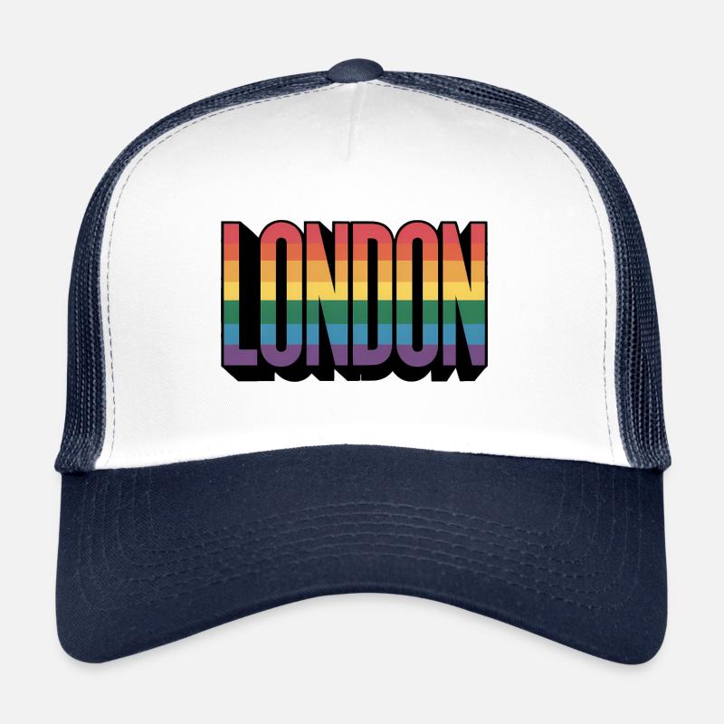 London - Cool queer City Logo Trucker Cap