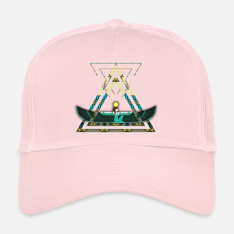 Geometric Goddess Isis Trucker Cap
