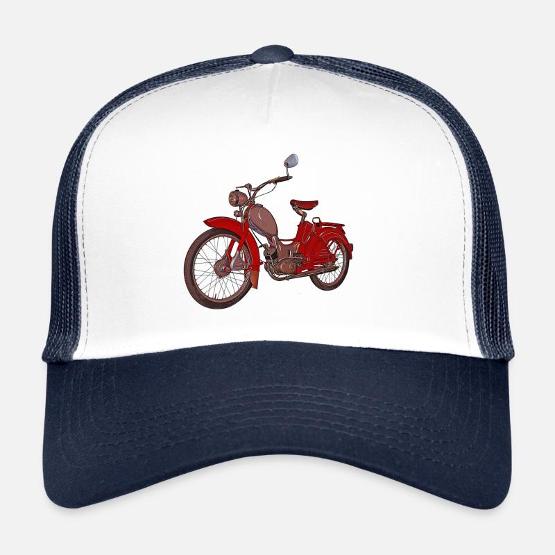 Cyclomoteur DDR à deux temps de Suhl Casquette trucker 