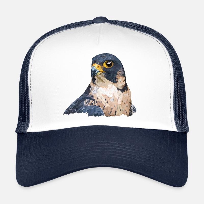 Wanderfalke - Trucker Cap - Weiß/Navy