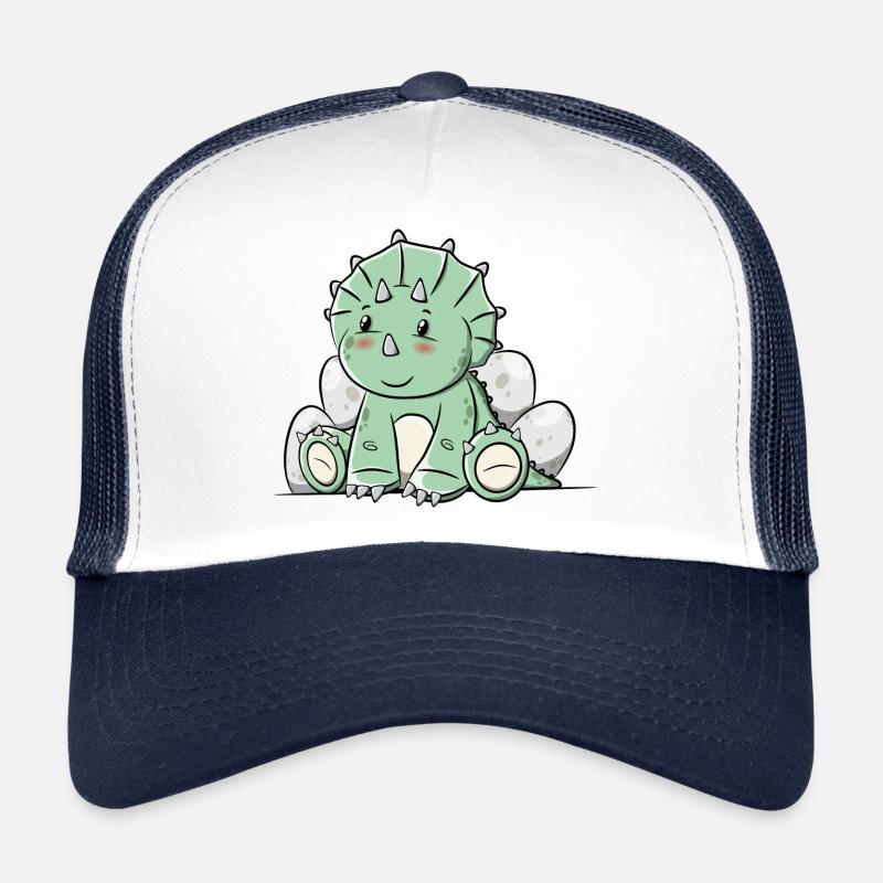 Tricératops de dinosaure Casquette trucker 