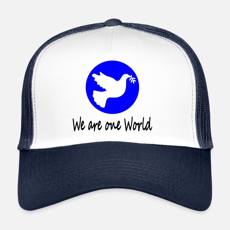 Nous sommes un seul monde Casquette trucker 