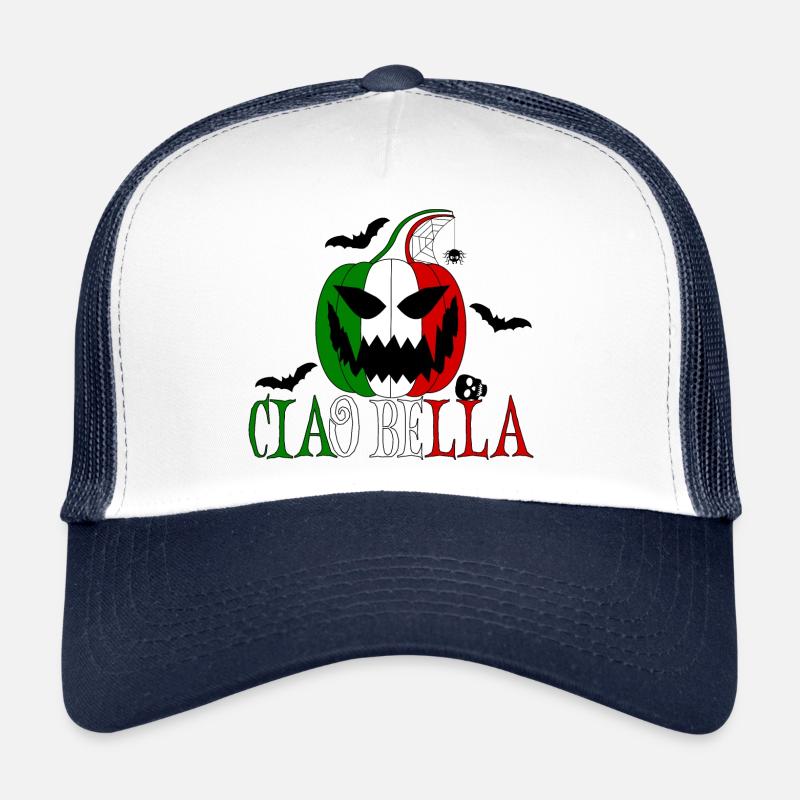 Helloween Italie Ciao Bella Casquette trucker 