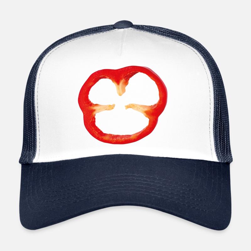 paprika - Trucker Cap - Weiß/Navy
