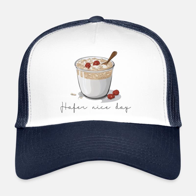 Hafer nice day Overnight Oats Topping Himbeere Trucker Cap