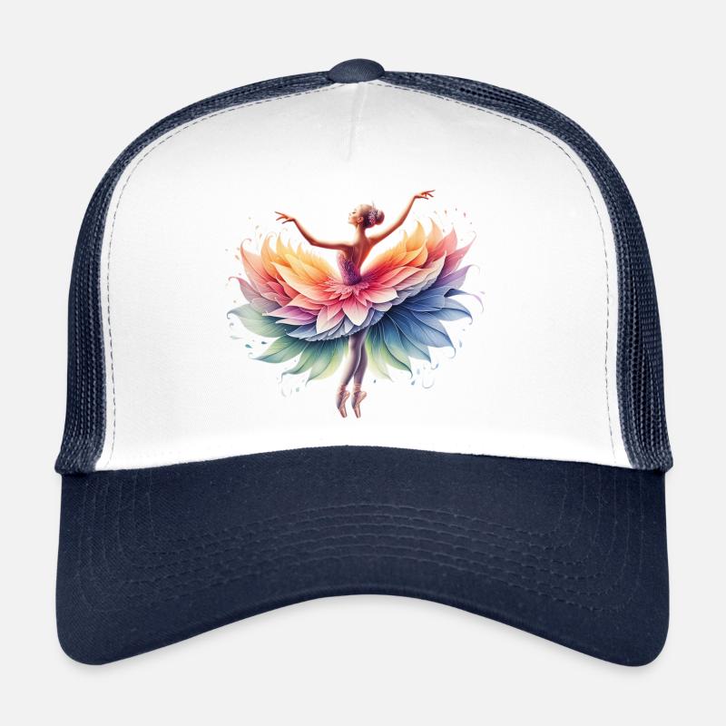 Danseuse de ballet avec tutu Casquette trucker 