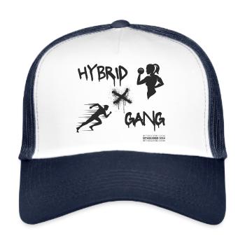 Hybrid Gang - Established 2024 - Trucker Cap - white/navy - Front