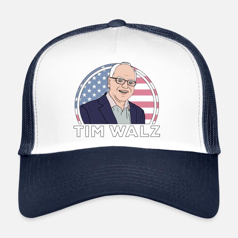 Politics Tim Walz Trucker Cap