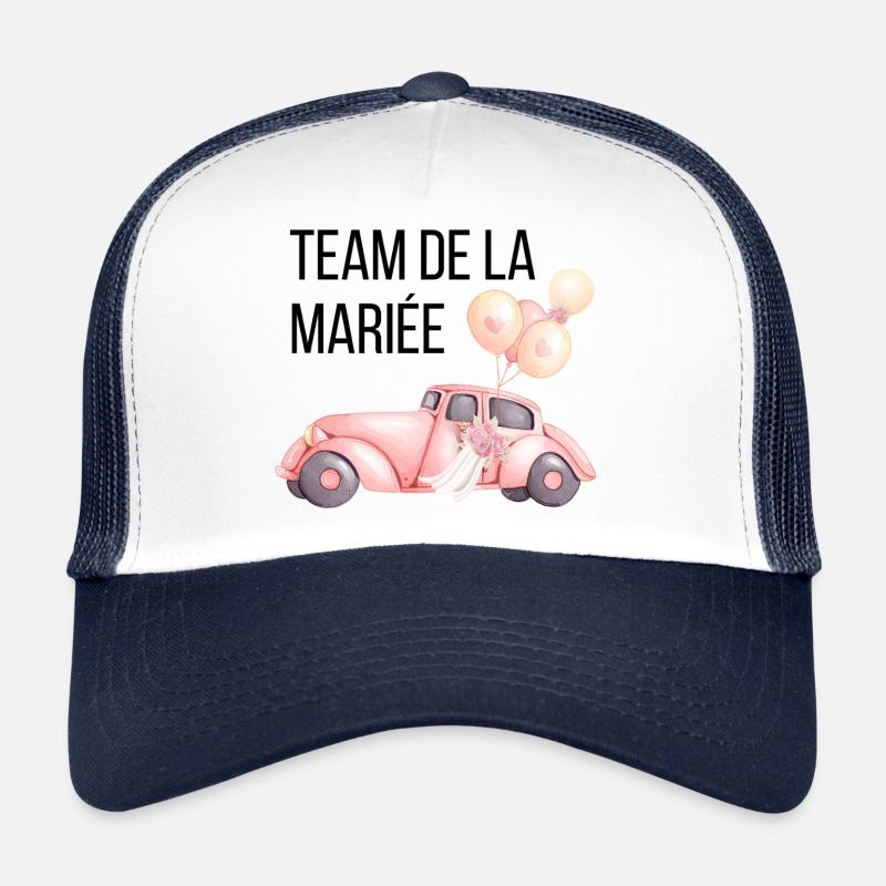 Bride's Team - Wedding Car Trucker Cap