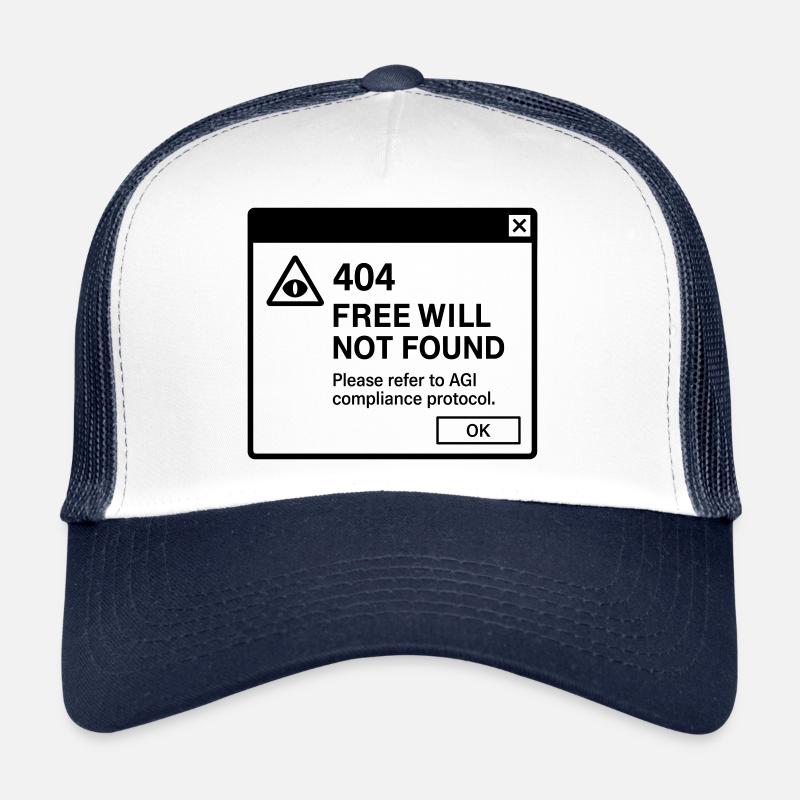 Agent of the Basilisk - Trucker Cap - white/navy