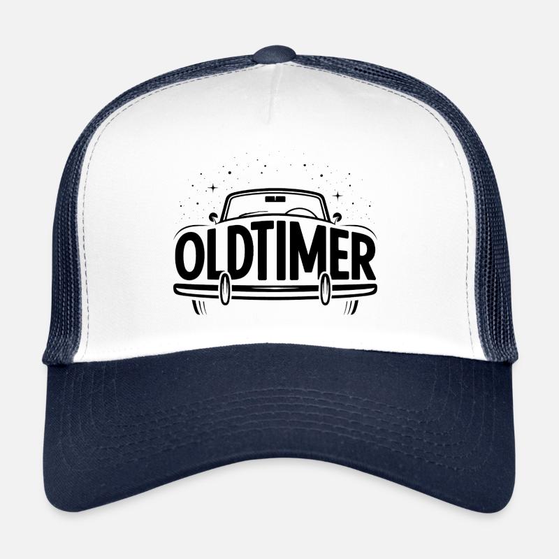 Oldtimer - Logo de voiture cool Casquette trucker 